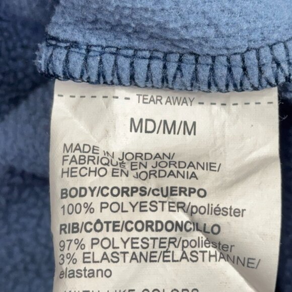 Under Armour 1/4 Quarter Zip Fleece Pullover Mens Medium M Blue Coldgear 1320745 - Picture 7 of 10